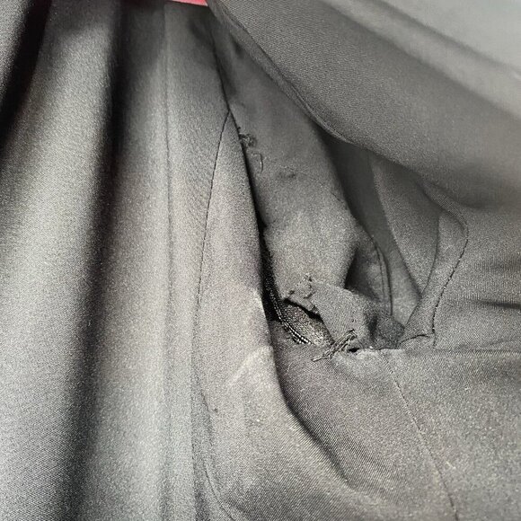 Madewell Size 4 Black Longline Collarless Venice Blazer SEE DESCRIPTION - Picture 7 of 10